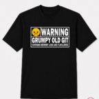 Grumpy Old Git T-Shirt - Black