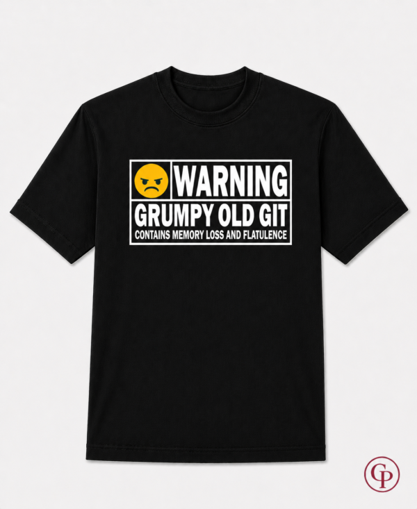 Grumpy Old Git T-Shirt - Black