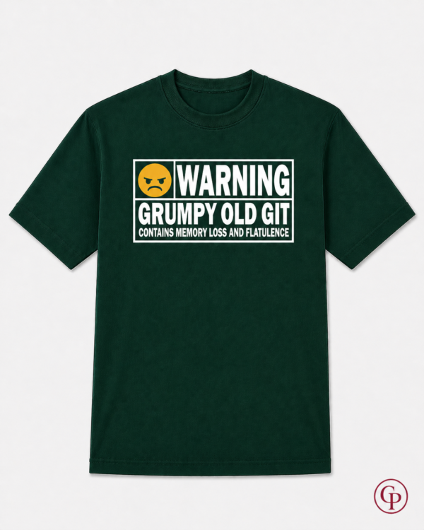 Grumpy Old Git T-Shirt - Green