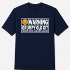 Grumpy Old Git T-Shirt - Navy